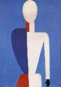 Kasimir Malevich Half-length oil on canvas